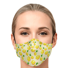 Load image into Gallery viewer, lemon pattern face cover
