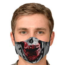 Load image into Gallery viewer, Red Zombie Face Cover
