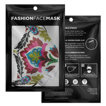 Load image into Gallery viewer, retro flowers face cover
