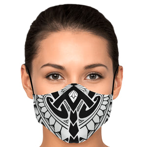 Maori Teeth Face Cover