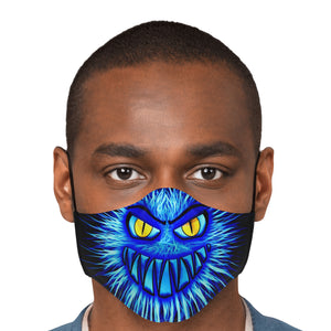 Blue Monster Face cover