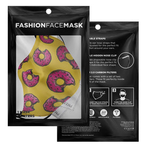 simpson donut face mask