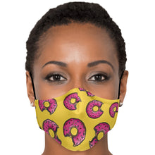 Load image into Gallery viewer, simpson donut face mask
