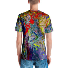 Load image into Gallery viewer, Marbled Colors All-Over-Print Men&#39;s Tee

