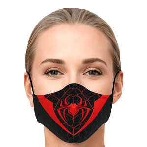 spidey black red