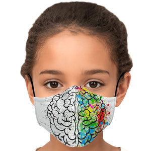 brain lobe face cover