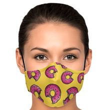 Load image into Gallery viewer, simpson donut face mask
