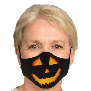 Pumpkin Face Cover