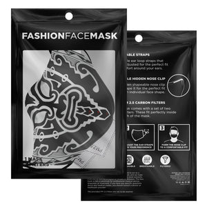 Maori Tribal Face Cover