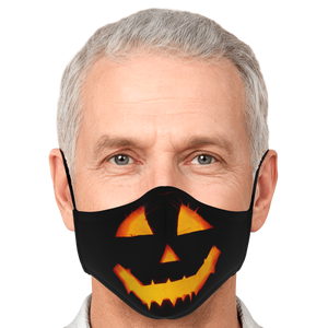 Pumpkin Face Cover