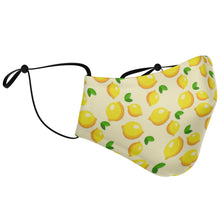 Load image into Gallery viewer, lemon pattern face cover
