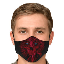 Load image into Gallery viewer, Red face mask
