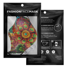 Load image into Gallery viewer, psychedelic face cover
