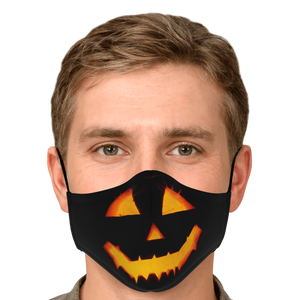 Pumpkin Face Cover