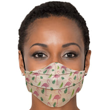 Load image into Gallery viewer, flamingo pattern face cover
