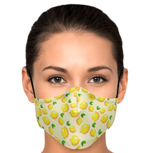 Load image into Gallery viewer, lemon pattern face cover
