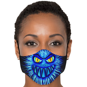 Blue Monster Face cover
