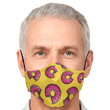 Load image into Gallery viewer, simpson donut face mask
