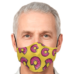 simpson donut face mask