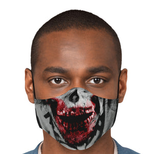 Red Zombie Face Cover