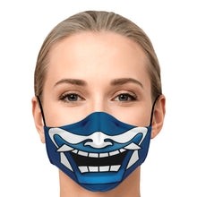 Load image into Gallery viewer, Blue Spirit avatar face cover
