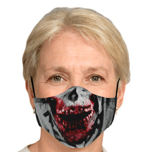 Load image into Gallery viewer, Red Zombie Face Cover
