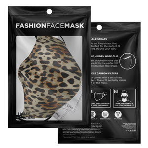 leopard face cover