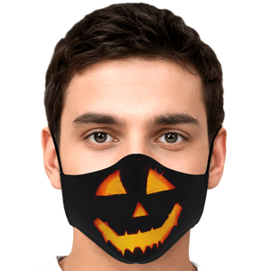 Pumpkin Face Cover