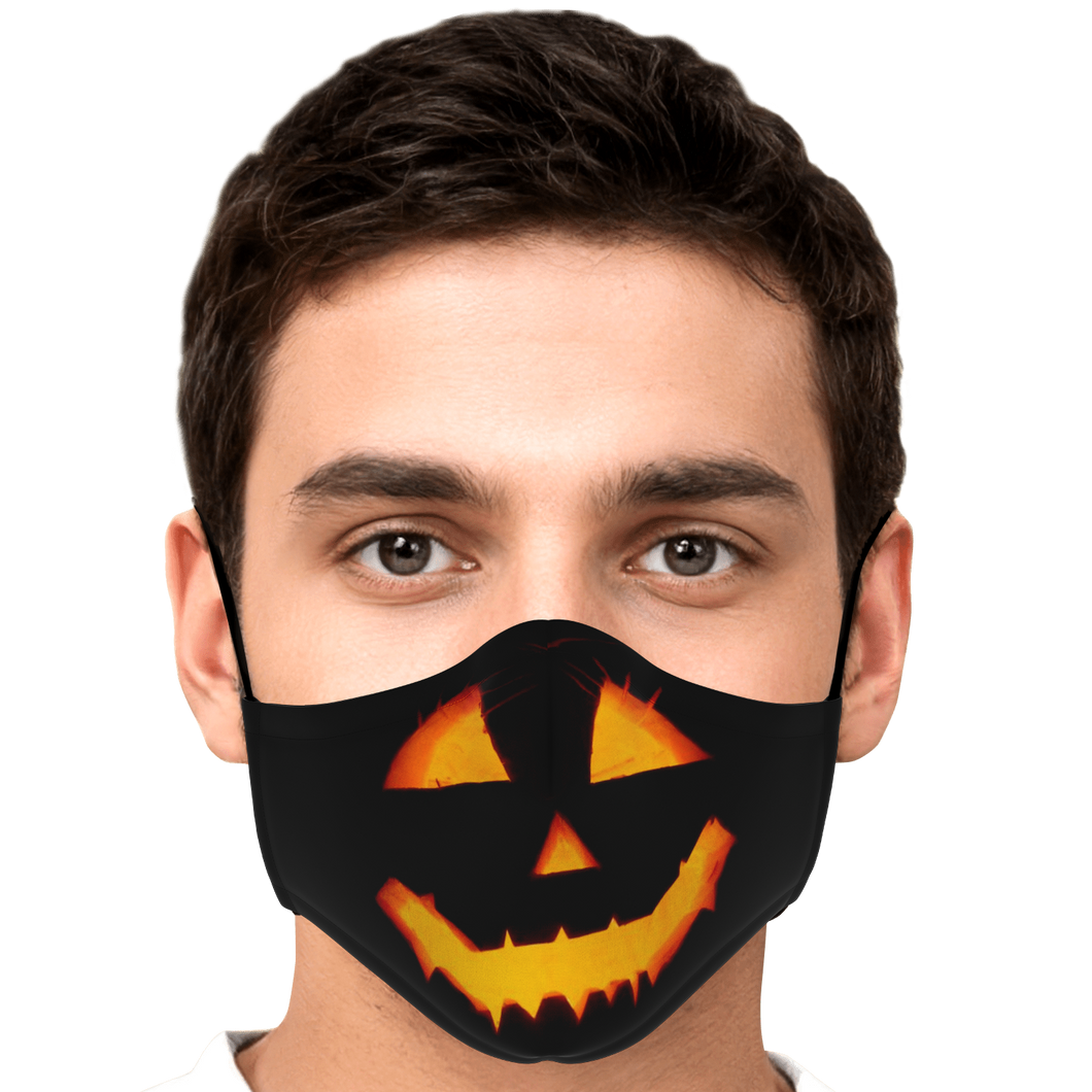 Pumpkin Face Cover