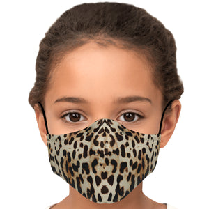 leopard face cover