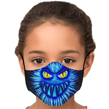 Load image into Gallery viewer, Blue Monster Face cover
