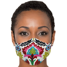 Load image into Gallery viewer, retro flowers face cover
