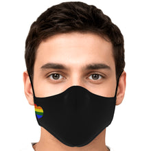 Load image into Gallery viewer, pride heart face cover
