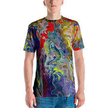 Load image into Gallery viewer, Marbled Colors All-Over-Print Men&#39;s Tee
