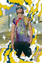 Load image into Gallery viewer, Marbled Colors All-Over-Print Men&#39;s Tee
