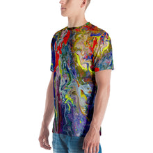 Load image into Gallery viewer, Marbled Colors All-Over-Print Men&#39;s Tee
