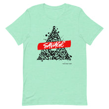 Load image into Gallery viewer, Triangle Savage Unisex Tee
