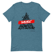 Load image into Gallery viewer, Triangle Savage Unisex Tee
