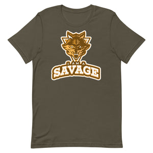 Savage Wolf Unisex Tee