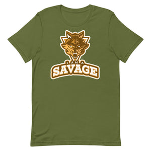 Savage Wolf Unisex Tee