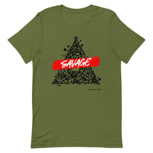 Load image into Gallery viewer, Triangle Savage Unisex Tee
