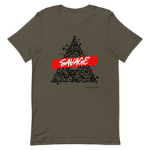 Load image into Gallery viewer, Triangle Savage Unisex Tee
