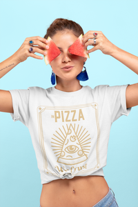 in Pizza we Crust Unisex Tee