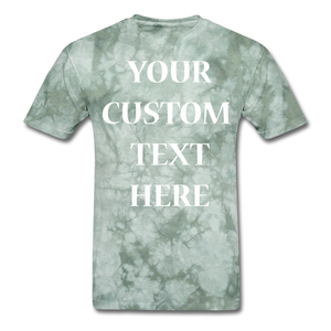 Unisex Classic T-Shirt - military green tie dye